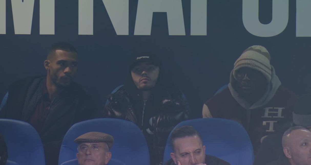 Lukaku con Jesus e Gilmour al Maradona